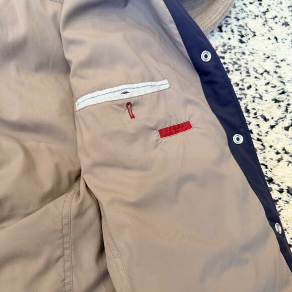 Brunello Cucinelli Quilted Nylon Shirt Jacket – Size M, Navy - Picture 14 of 14